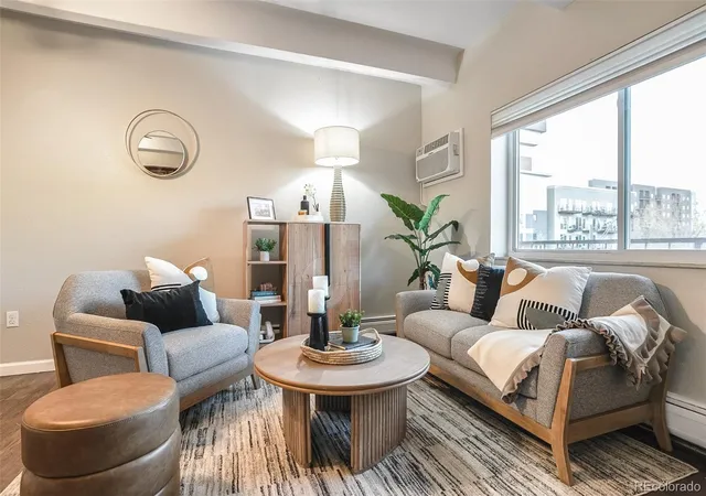 Listing Photo 1 - Condo for sale in building located at 590 N Logan St, Denver, CO 80203 - Unit #308