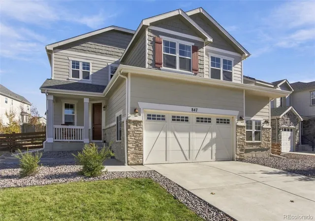 Single family home for sale at 847 Sundown Way, Erie, CO 80516 | MLS# 9424130