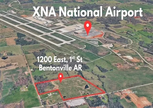 Photo 1 of Land for sale at 1200 E 1st Ave, Bentonville, AR 72713 | MLS# 1248299 | Listing updated on 2026-04-07