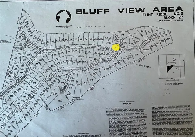 Photo 2 of Land for sale at 23105 Bluff View Dr, Kansas, OK 74347 | MLS# 1257678 | Listing updated on 2026-07-10