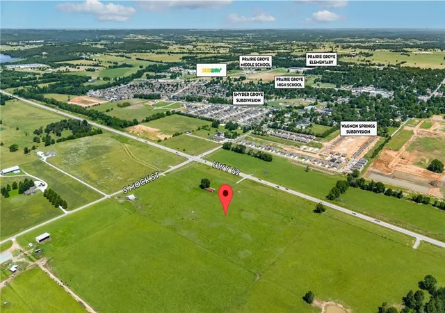 Photo 3 of Land for sale at 115 +/  Ac Tract A Hwy 62 & Hogeye Rd, Prairie Grove, AR 72753 | MLS# 1261953 | Listing updated on 2026-06-01