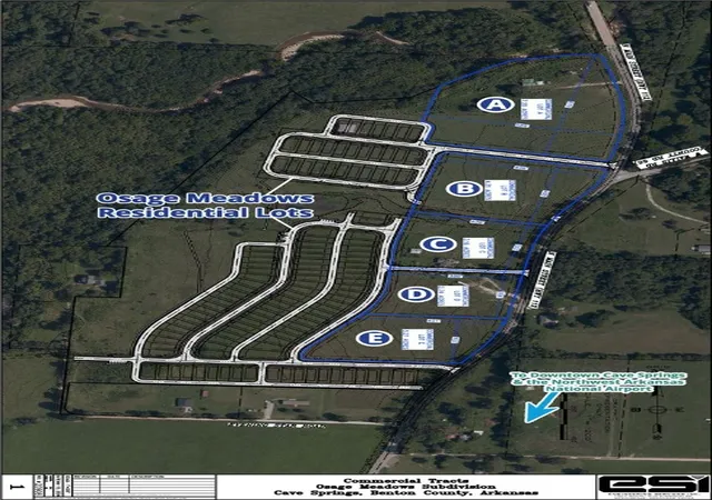Photo 2 of Land for sale at Hwy 112 And N Wallis Rd #Lot D, Cave Springs, AR 72718 | MLS# 1269867 | Listing updated on 2025-11-13