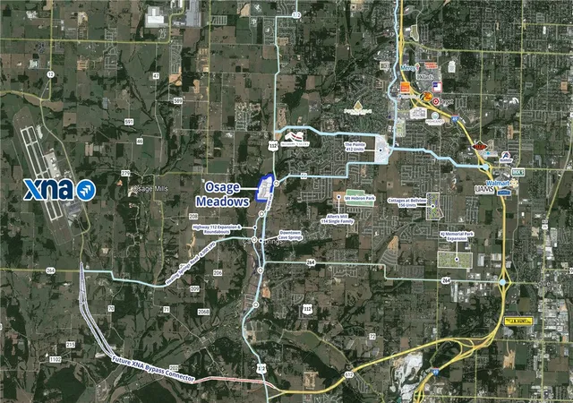 Photo 1 of Land for sale at Hwy 112 And N Wallis Rd #Lot E, Cave Springs, AR 72718 | MLS# 1269870 | Listing updated on 2025-11-13