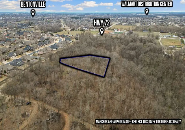 Photo 2 of Sale Pending at Lot Nw 3   274 Acres Deer Run Ave, Bentonville, AR 72712 | MLS# 1299575 | Listing updated on 2026-01-14