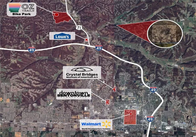 2nd image of W 4ac Spanker Creek Rd, Bentonville, AR 72712 | MLS# 1302490