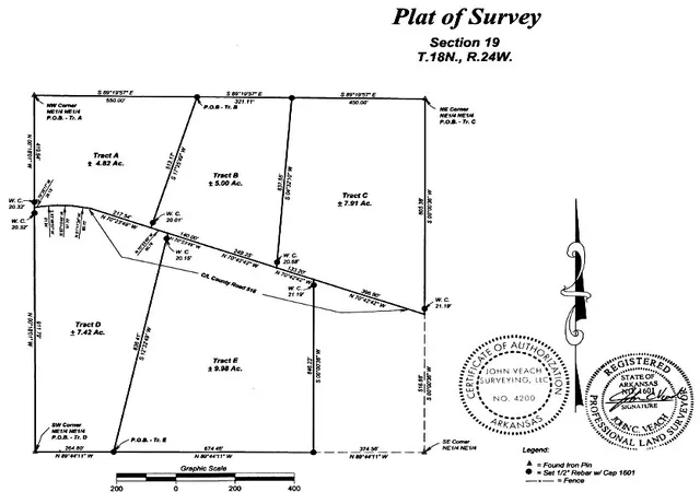9th image of 000 Tract B County Road 516, Berryville, AR 72616 | MLS# 1317125