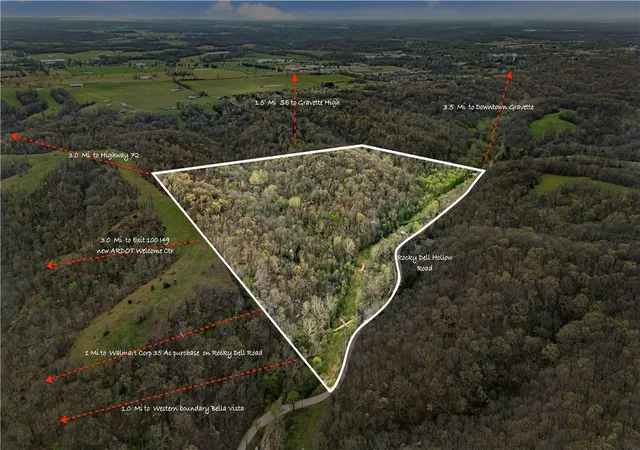1st image of Rocky Dell Hollow Rd, Gravette, AR 72736 | MLS# 1318821