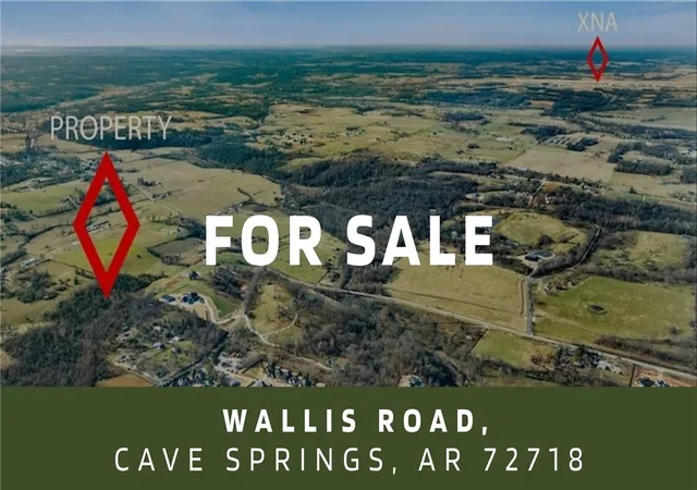 Photo 1 of Land for sale at Wallis Rd, Cave Springs, AR 72718 | MLS# 1324315 | Listing updated on 2026-08-27