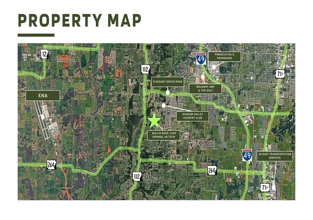 Photo 2 of Land for sale at Wallis Rd, Cave Springs, AR 72718 | MLS# 1324315 | Listing updated on 2026-08-27