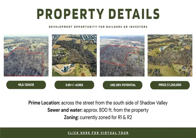 Photo 3 of Land for sale at Wallis Rd, Cave Springs, AR 72718 | MLS# 1324315 | Listing updated on 2026-08-27