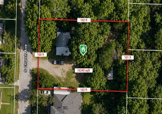 Photo 3 of Land for sale at 720 Church Ave, Fayetteville, AR 72701 | MLS# 1328479 | Listing updated on 2026-07-30