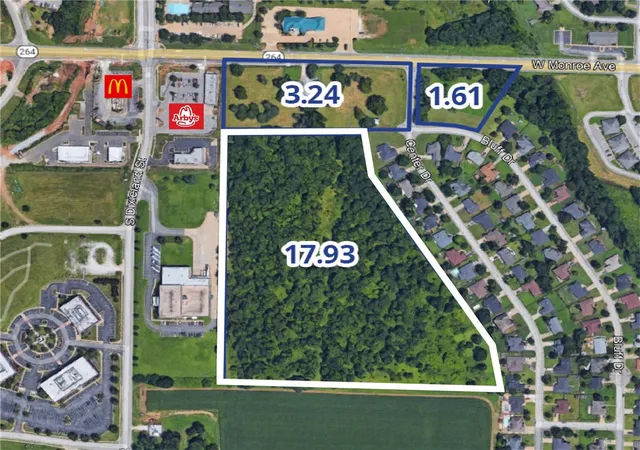 Photo 1 of Land for sale at 319 W Monroe Ave, Lowell, AR 72745 | MLS# 1329508 | Listing updated on 2026-07-24