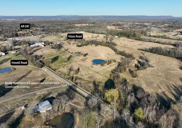 Photo 2 of Land for sale at 45 Hlass Rd, Russellville, AR 72802 | MLS# 1331615 | Listing updated on 2026-06-29