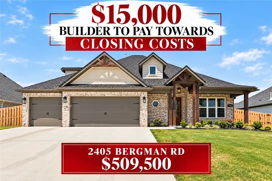 Photo 1 of Single family home for sale at 2405 Bergman Rd, Pea Ridge, AR 72751 | MLS# 1332378 | Listing updated on 2026-10-29