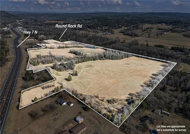 Photo 1 of Land for sale at 75 Round Rock Rd, Russellville, AR 72802 | MLS# 1333142 | Listing updated on 2026-04-17