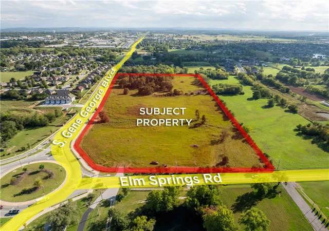 Photo 2 of Land for sale at Gene George Blvd, Springdale, AR 72762 | MLS# 1331863 | Listing updated on 2026-06-12