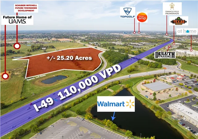 Photo 1 of Land for sale at 2520 W Ac Pleasant Grv Rd #1, Rogers, AR 72758 | MLS# 1333489 | Listing updated on 2026-07-07
