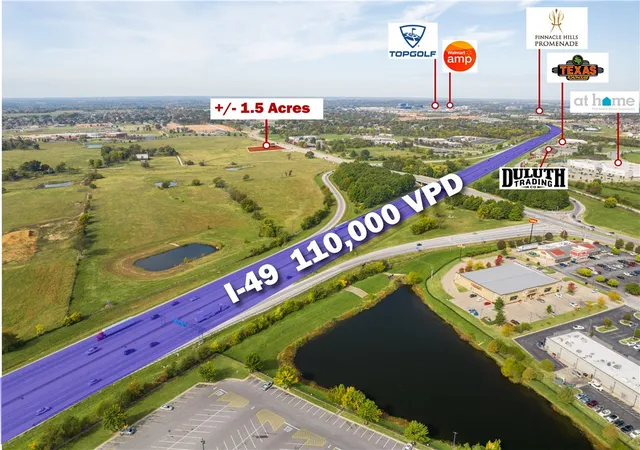 Photo 2 of Land for sale at 15 W Ac Pleasant Grv Rd #5, Rogers, AR 72758 | MLS# 1333525 | Listing updated on 2026-07-07