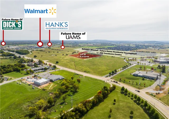 Photo 1 of Land for sale at 814 W Pleasant Grv Rd #10, Rogers, AR 72758 | MLS# 1333538 | Listing updated on 2026-07-07