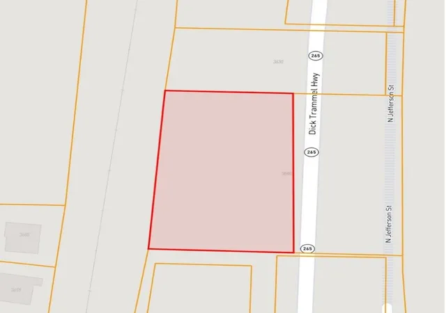 Photo 3 of Land for sale at 3590 Jefferson St, Springdale, AR 72764 | MLS# 1333702 | Listing updated on 2026-01-21