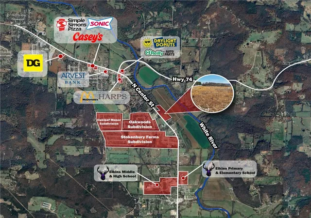 2nd image of 117ac N Center St, Elkins, AR 72727 | MLS# 1334622