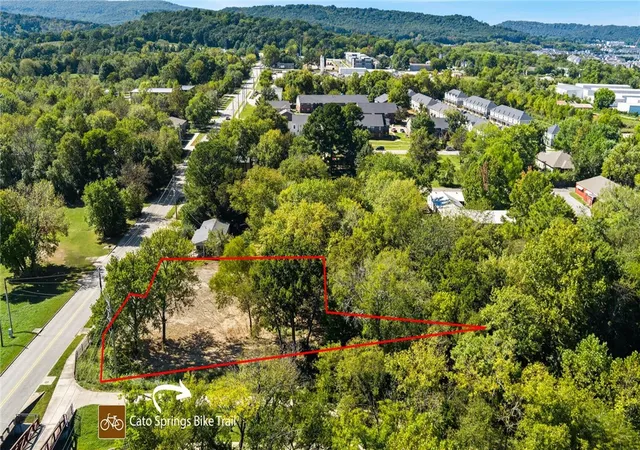 Photo 3 of Land for sale at 956 W Cato Springs Rd, Fayetteville, AR 72701 | MLS# 1335636 | Listing updated on 2026-04-07
