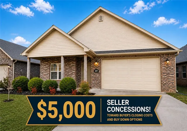 Photo 1 of Sale Pending at 6159 W Limerick Way, Fayetteville, AR 72704 | MLS# 1337017 | Listing updated on 2026-06-29