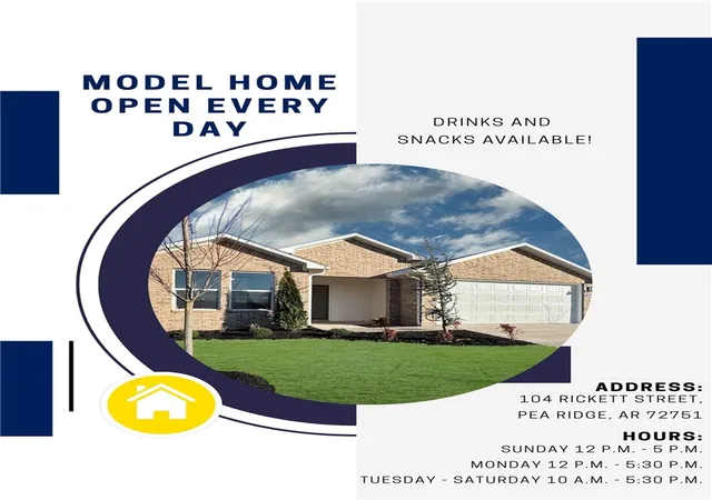 Photo 1 of Single family home for sale at 200 Ruggles St, Pea Ridge, AR 72751 | MLS# 1340442 | Listing updated on 2026-08-27
