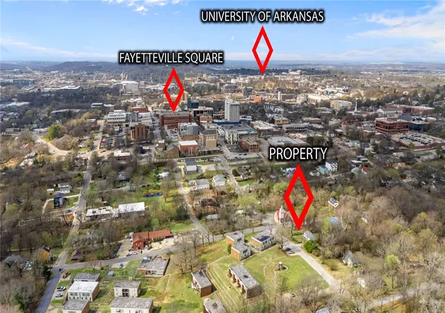 Photo 1 of Land for sale at 2 N Willow Ave, Fayetteville, AR 72701 | MLS# 1340750 | Listing updated on 2026-03-30