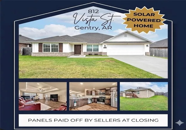 1st image of 812 Vista St, Gentry, AR 72734 | MLS# 1340675