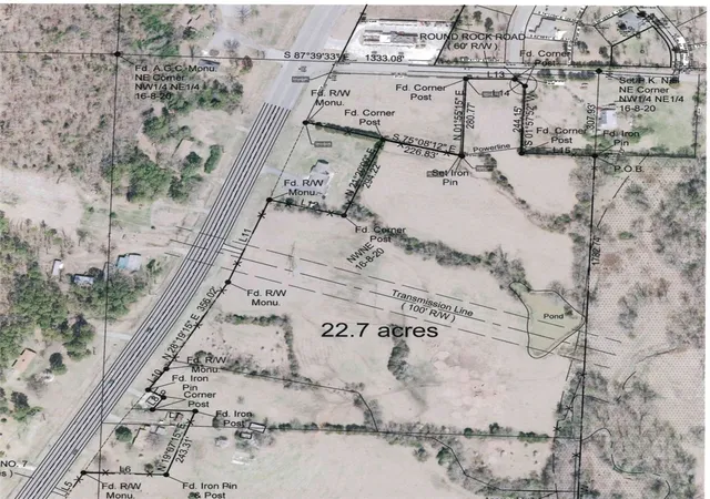Photo 2 of Land for sale at 77 Round Rock Rd, Russellville, AR 72802 | MLS# 1342856 | Listing updated on 2026-04-17