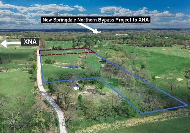 Photo 1 of Land for sale at Tbd (lot 1) Reams Rd, Gentry, AR 72734 | MLS# 1342955 | Listing updated on 2026-06-17