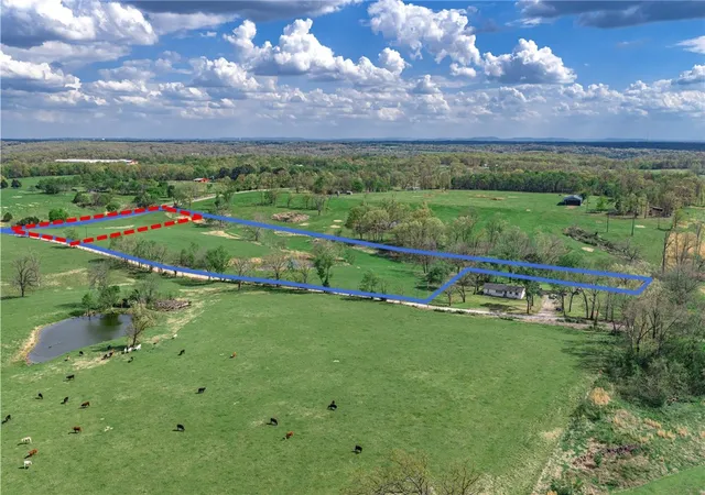 Photo 3 of Land for sale at Tbd (lot 1) Reams Rd, Gentry, AR 72734 | MLS# 1342955 | Listing updated on 2026-06-17