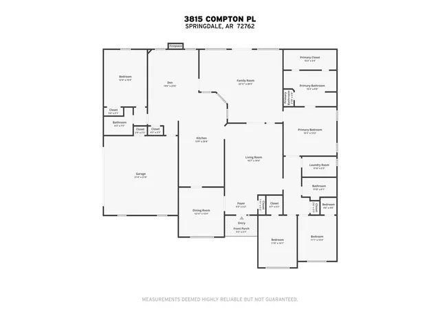 33rd image of 3815 Compton Pl, Springdale, AR 72762 | MLS# 1339804