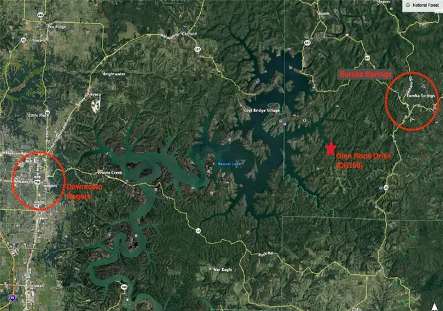 3rd image of 2195 Acres Glen Rock Dr / Cr 150, Eureka Springs, AR 72632 | MLS# 1343874