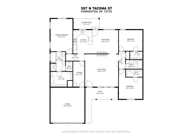 33rd image of 307 N Tacoma St, Farmington, AR 72730 | MLS# 1344436