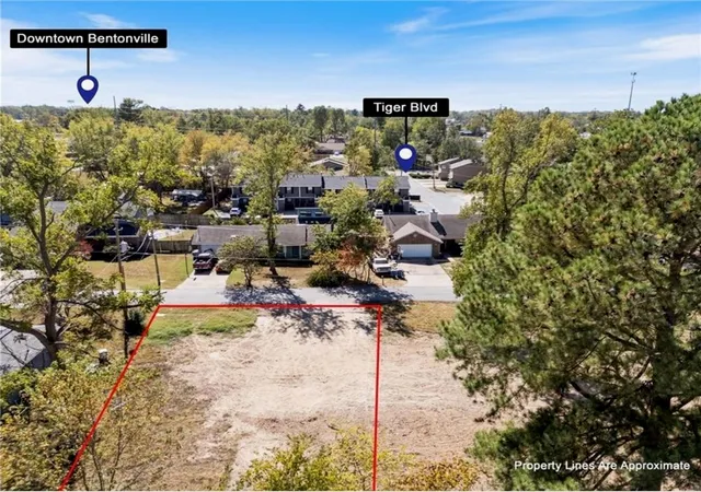 Photo 3 of Land for sale at 802 Nw 13th Street, Bentonville, AR 72712 | MLS# 1347713 | Listing updated on 2026-05-26