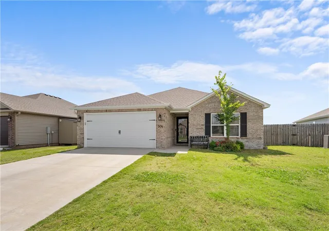 Photo 1 of Single family home for sale at 504 Woodcreek Loop, Lowell, AR 72745 | MLS# 1349591 | Listing updated on 2026-07-22