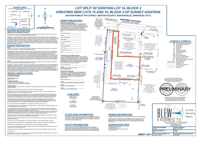 Photo 3 of Land for sale at Lot Nw 15 9th Street, Bentonville, AR 72712 | MLS# 1351127 | Listing updated on 2026-06-09