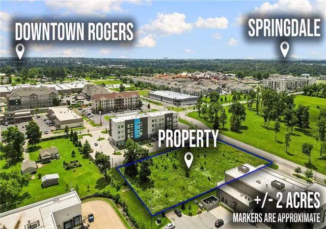 Photo 2 of Land for sale at W Poplar St, Rogers, AR 72758 | MLS# 1351209 | Listing updated on 2026-06-24