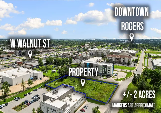 Photo 3 of Land for sale at W Poplar St, Rogers, AR 72758 | MLS# 1351209 | Listing updated on 2026-06-24