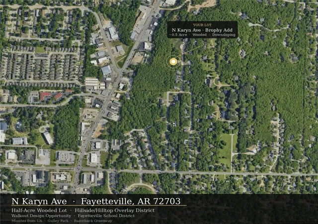1st image of N Karyn Ave, Fayetteville, AR 72703 | MLS# 1351833