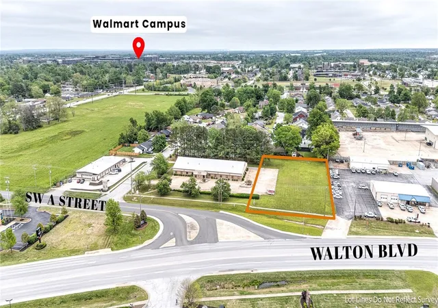 Photo 2 of Land for sale at 1601 Sw A St, Bentonville, AR 72712 | MLS# 1352112 | Listing updated on 2026-06-16