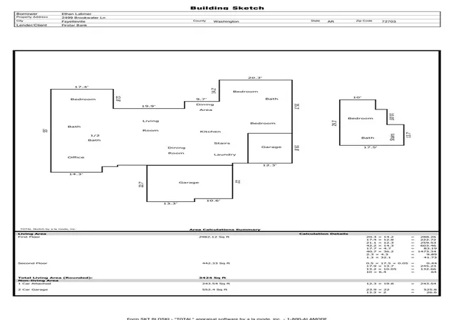 55th image of 2499 Brookwater Ln, Fayetteville, AR 72703 | MLS# 1352629
