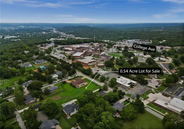 Photo 1 of Land for sale at 1277 N Woolsey, Fayetteville, AR 72703 | MLS# 1352459 | Listing updated on 2026-07-16