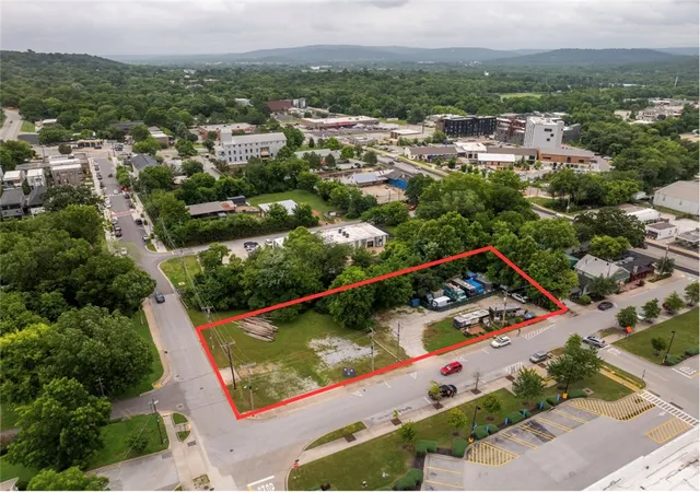Photo 1 of Land for sale at 625 W Prairie St, Fayetteville, AR 72701 | MLS# 1353466 | Listing updated on 2026-07-06