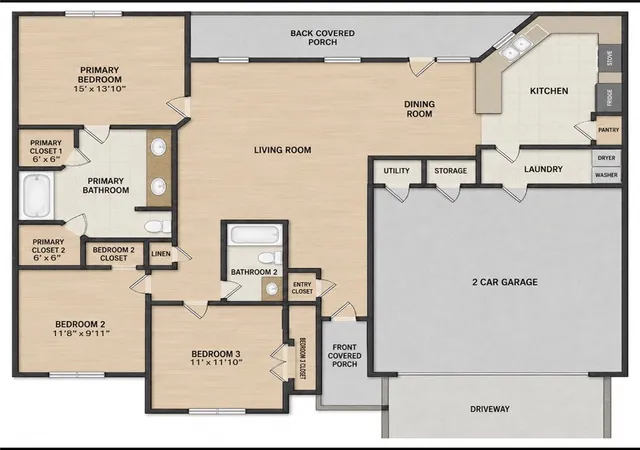 5th image of 601 Garland Pl, Lowell, AR 72745 | MLS# 1354742