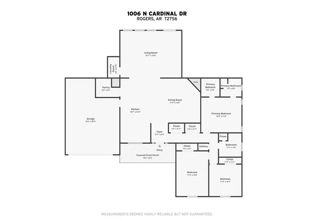 Homes for sale in Rogers, AR | 1006 N Cardinal Dr, Rogers, AR 72756 | MLS# 1354483