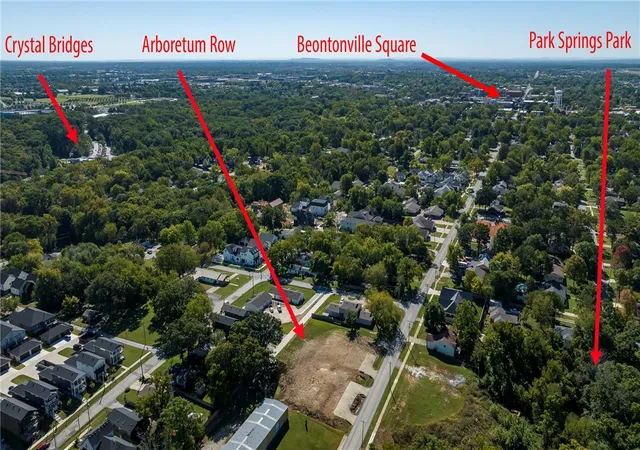 Photo 1 of Land for sale at 1028 Nw A St, Bentonville, AR 72712 | MLS# 1355364 | Listing updated on 2026-07-15