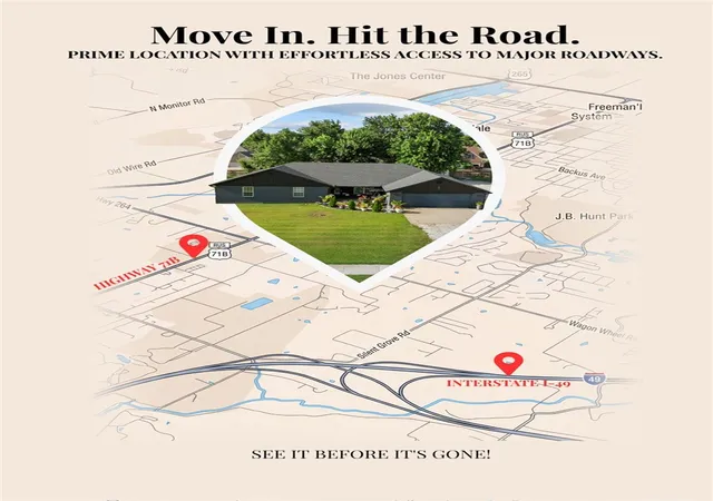 54th image of 1537 Wagon Wheel Rd, Springdale, AR 72762 | MLS# 1356068